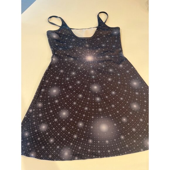 Pumayana Celebrate Consciousness Galaxy Print Womens Dress Large - Picture 7 of 8